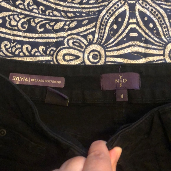 A pair of NYDJ black jeans. Size 4 - Picture 9 of 14